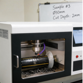 Kazakhstan Pipe Factory – SL-CNC4030 CNC Sample Preparation 