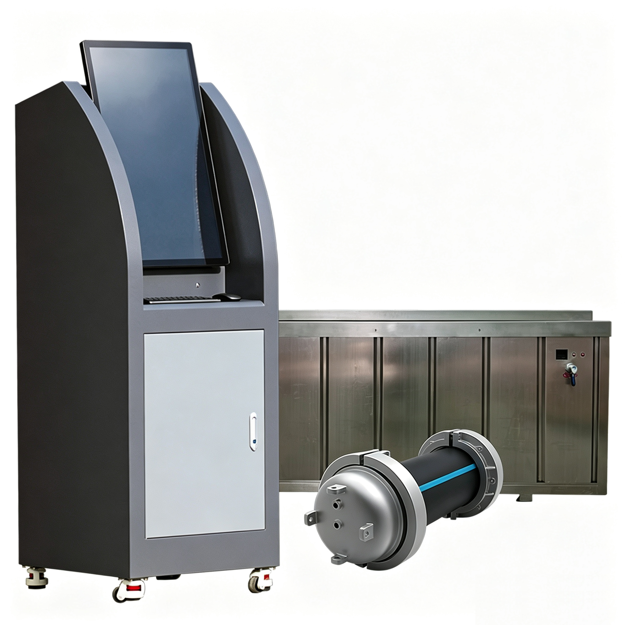 Pipe Hydrostatic Pressure Testing Machine ISO 1167 /3-30 Sta