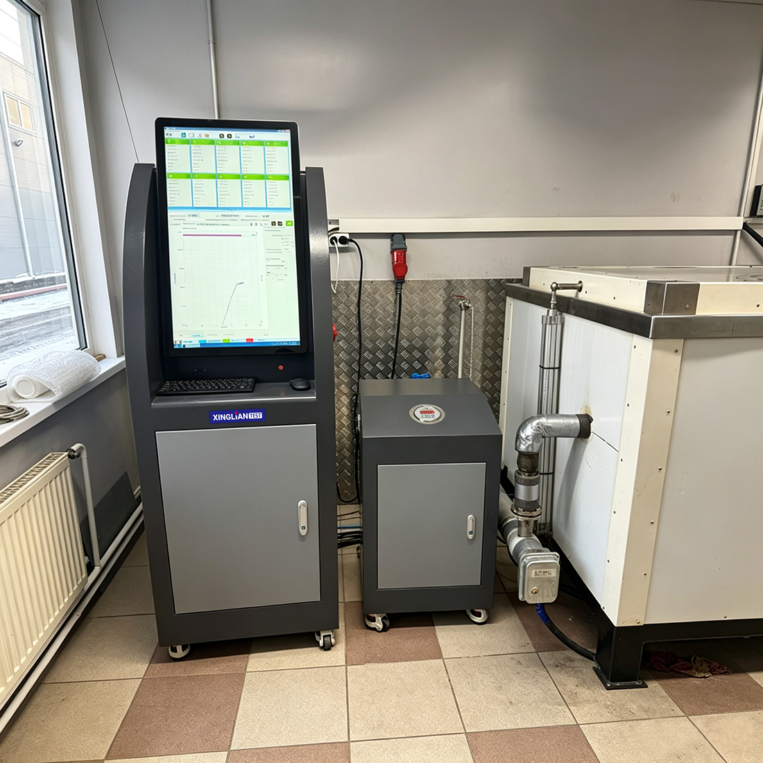 Pipe Hydrostatic Pressure Testing Machine ISO 1167 /3-30 Stations